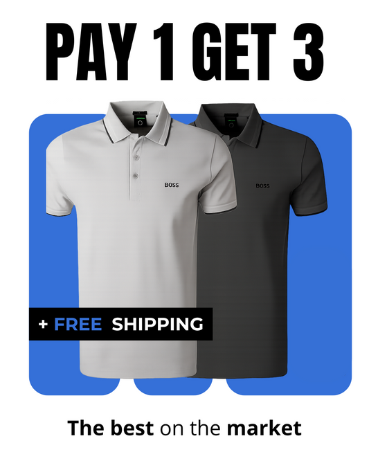 KIT T-SHIRT POLO PREMIUM - BUY 1 GET 3